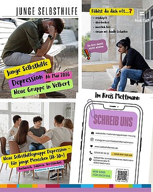 Neue Gruppe für junge Menschen mit Depression startet in Velbert startet ab 19.05.2026