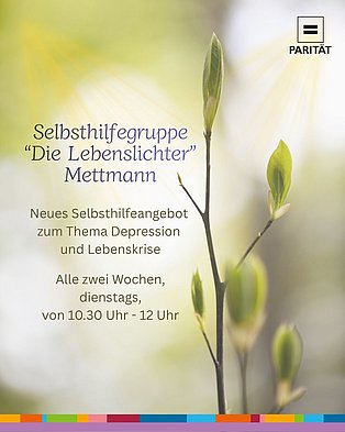Neue Gruppe für Menschen mit Depression startet in Mettmann startet ab Juli 2026