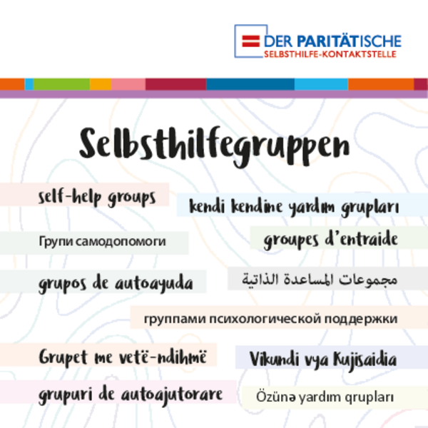 Flyer Selbsthilfegruppen - mehrsprachig